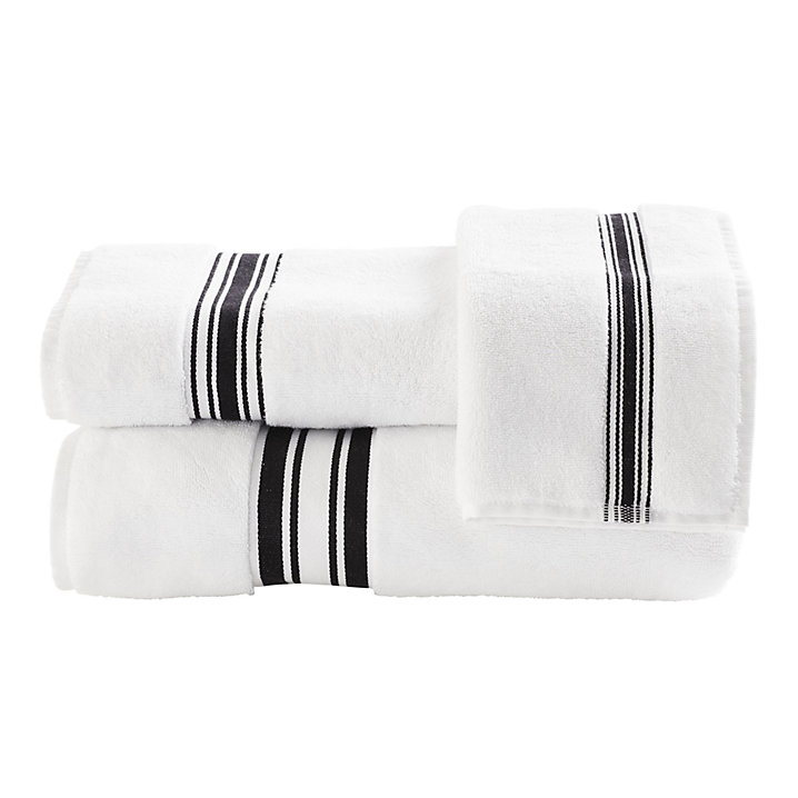 Amelie Bath Towel - Black