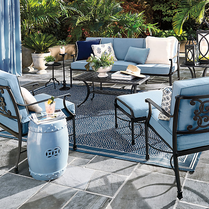 Amalfi 3-Piece Sofa & Lounge Chairs Set