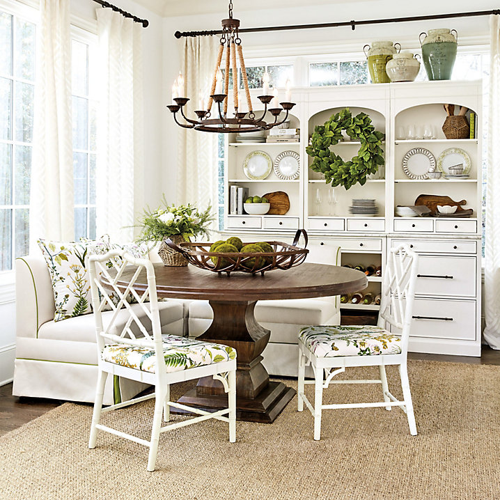 Andrews Pedestal Dining Table - 60\"