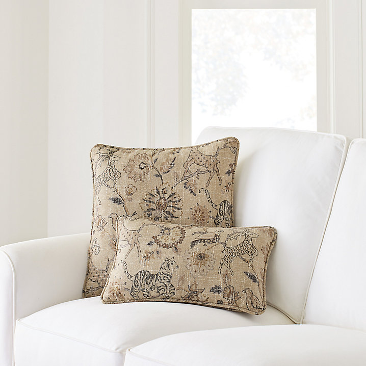 Gazella Flax Fabric by the Yard