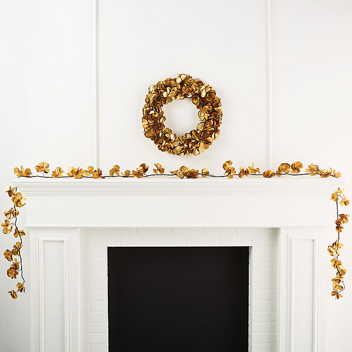 Gold Blossom Greenery