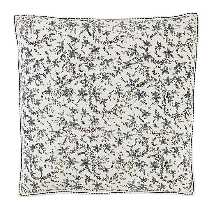 Botanique Block Print Pillow