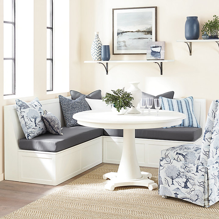 Breton 3 Piece Banquette - Two 48\" Benches & Corner Bench