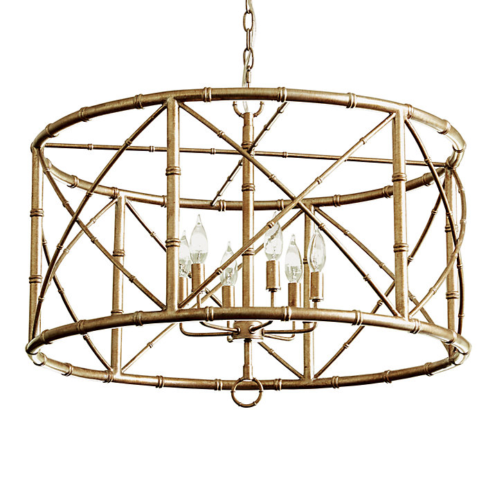 Bamboo 6-Light Chandelier